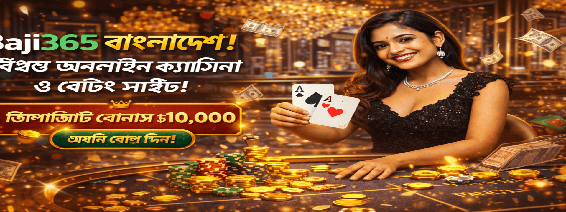 Baji 888 - বাংলাদেশের সেরা অনলাইন ক্যাসিনো ব্যানার